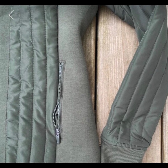 ALL SOLD - Fabletics “Puffer Jackets” Army Green - Picture 10 of 11